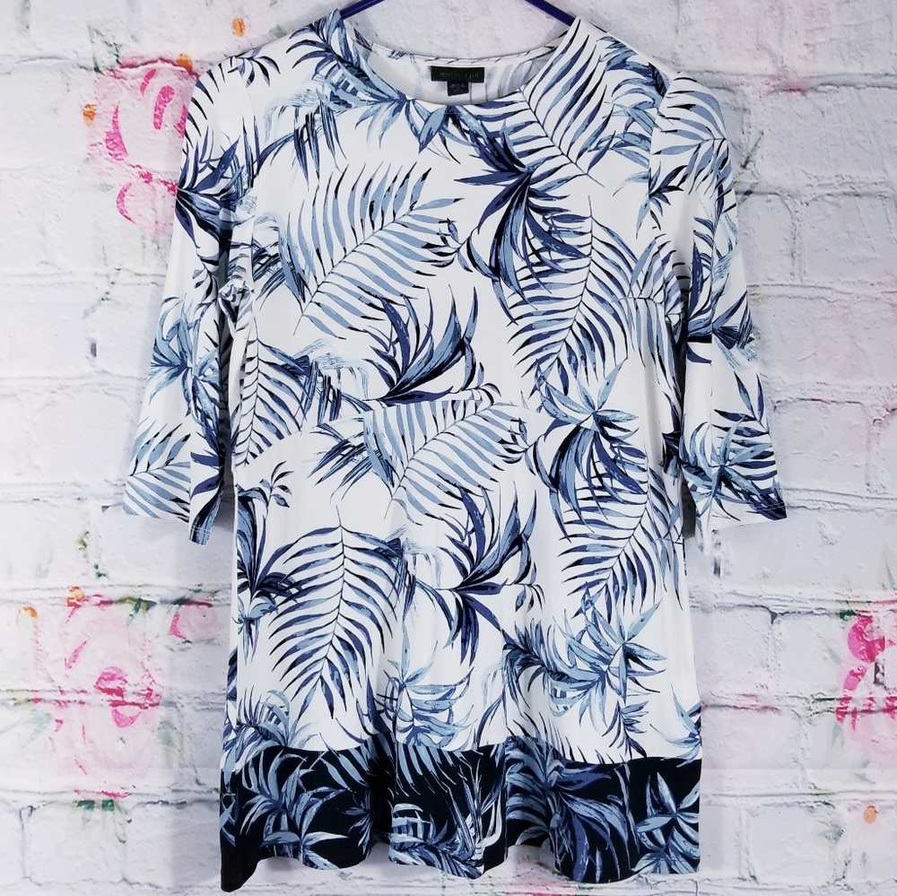 J. Jill Wearever Collection Tropical Blouse, XSP